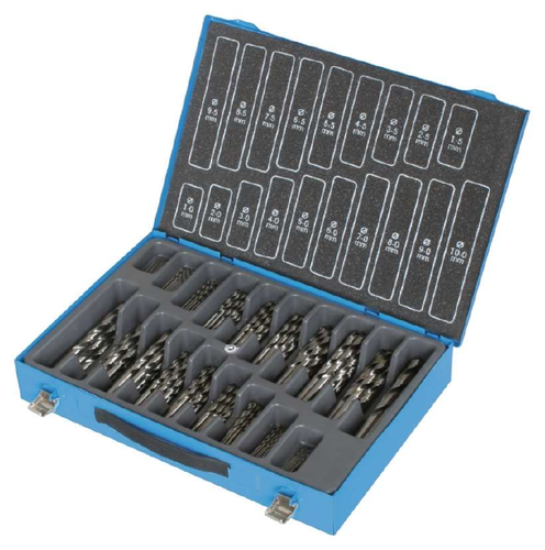HSS-G Metallspiralbohrer-Set, 1 – 10 mm