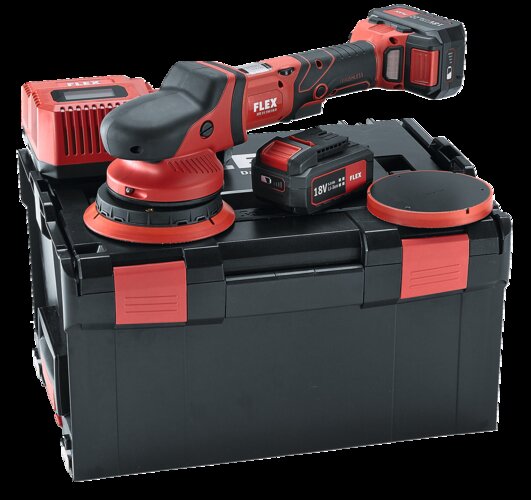 Akku-Polierer XFE 15 150 18.0-EC/5.0-Set