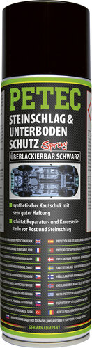 Steinschlag UBS, überlackierbar, Schwarz